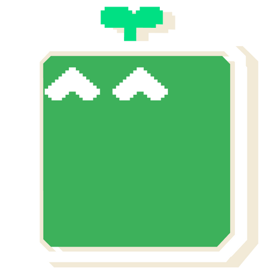 Frosted Emerald Green