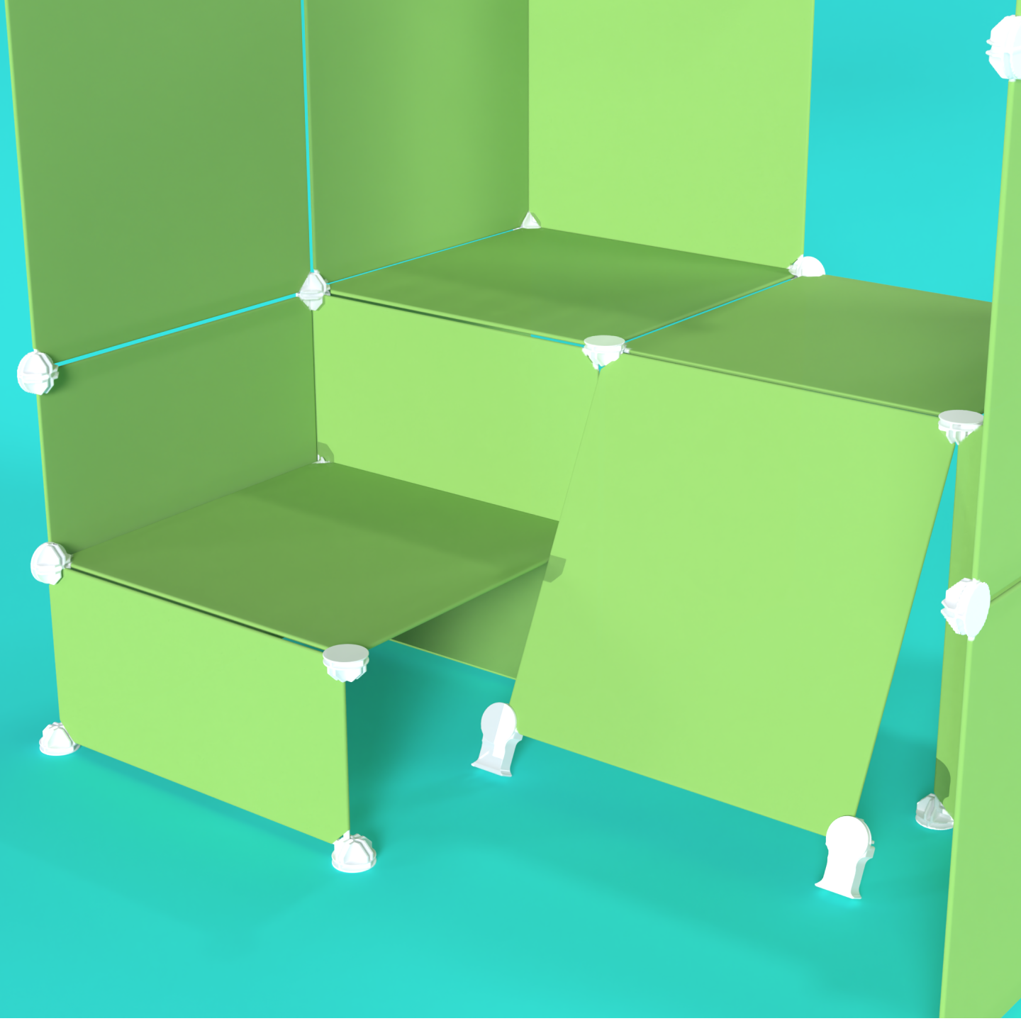 BOOF Gallery (Half) - Frosted Avocado Green - Artistbooths
