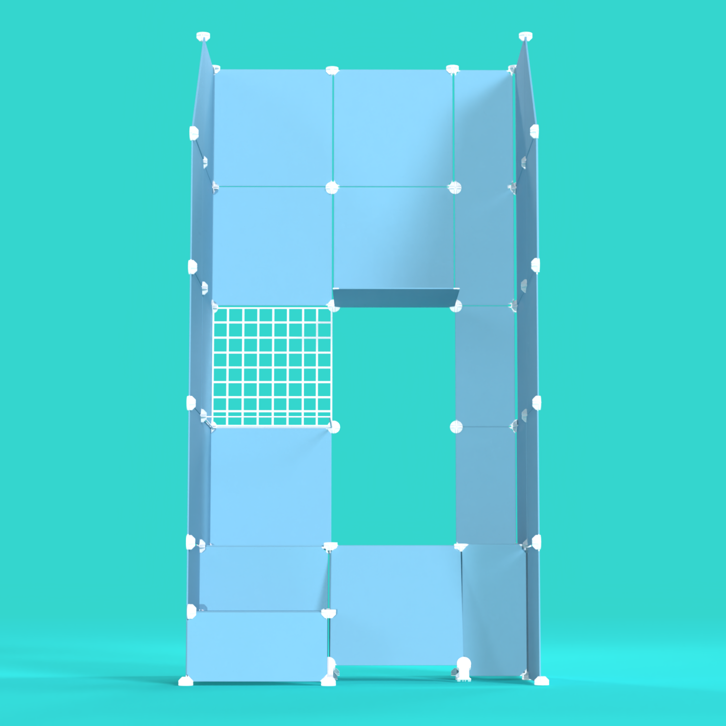 BOOF gallery (Half) - Frosted Blue Sky - Artistbooths