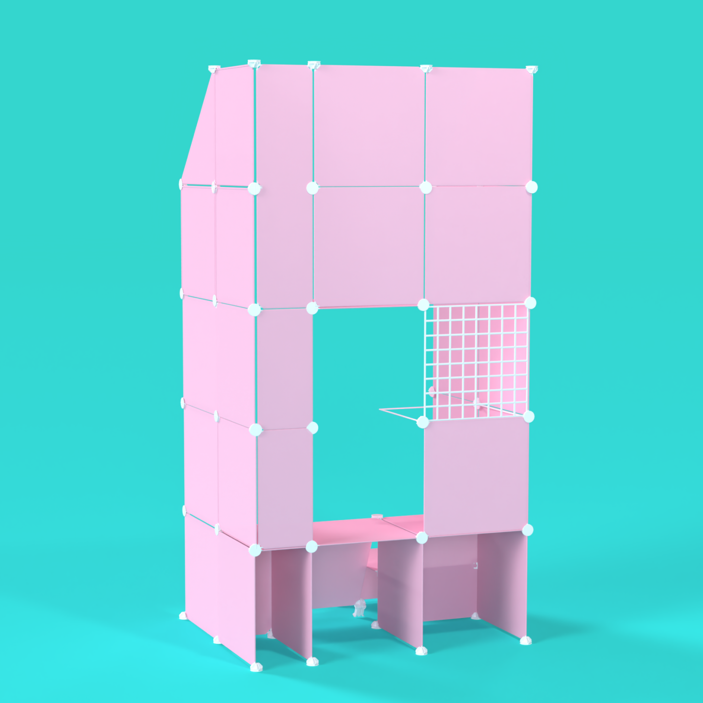 BOOF Gallery (Half) - Frosted Cherry Blossom Pink - Artistbooths