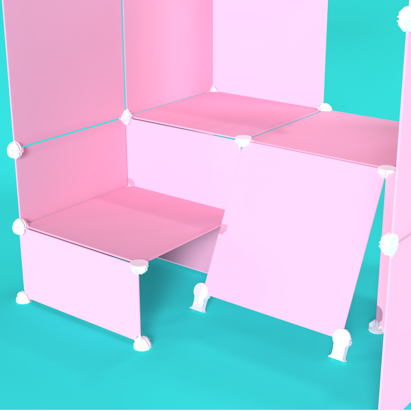 BOOF Gallery (Half) - Frosted Cherry Blossom Pink - Artistbooths