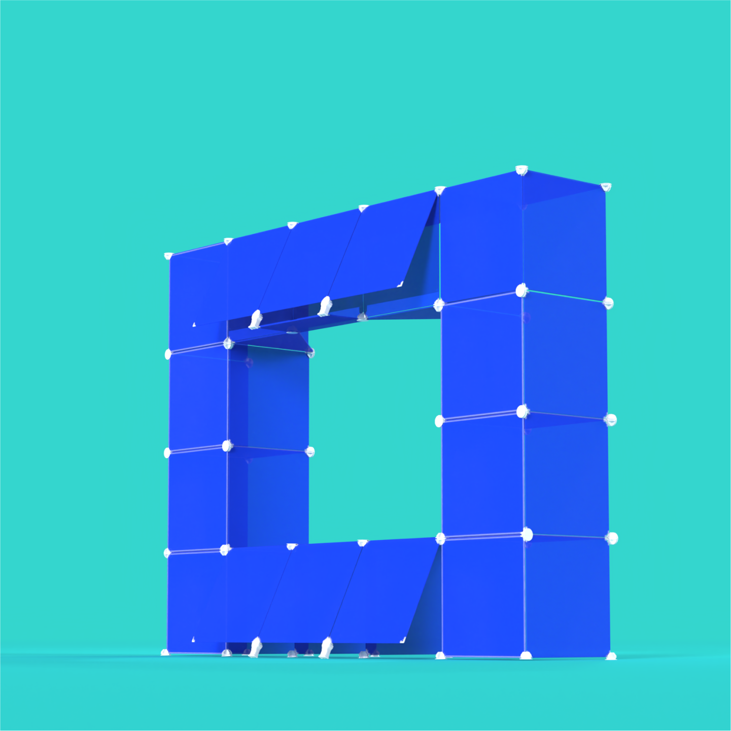 BOOF Roof - Frosted Cobalt Blue