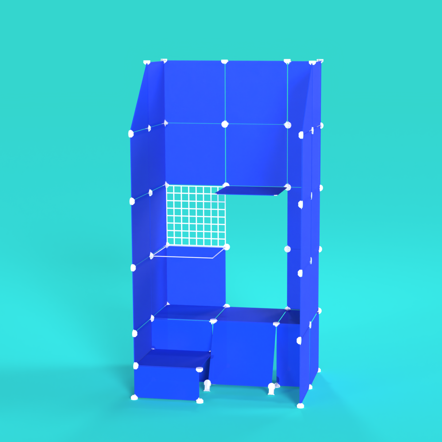 BOOF Gallery (Half) - Frosted Cobalt Blue