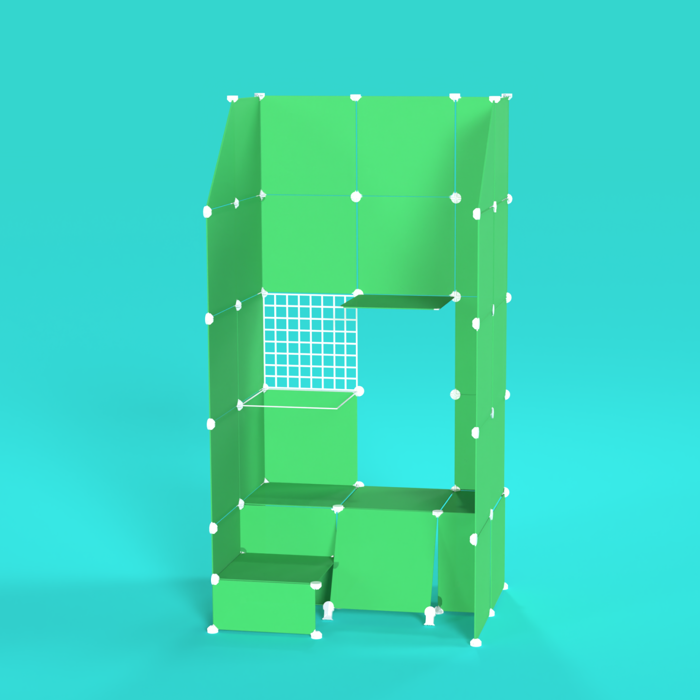 BOOF Gallery (Half) - Frosted Emerald Green