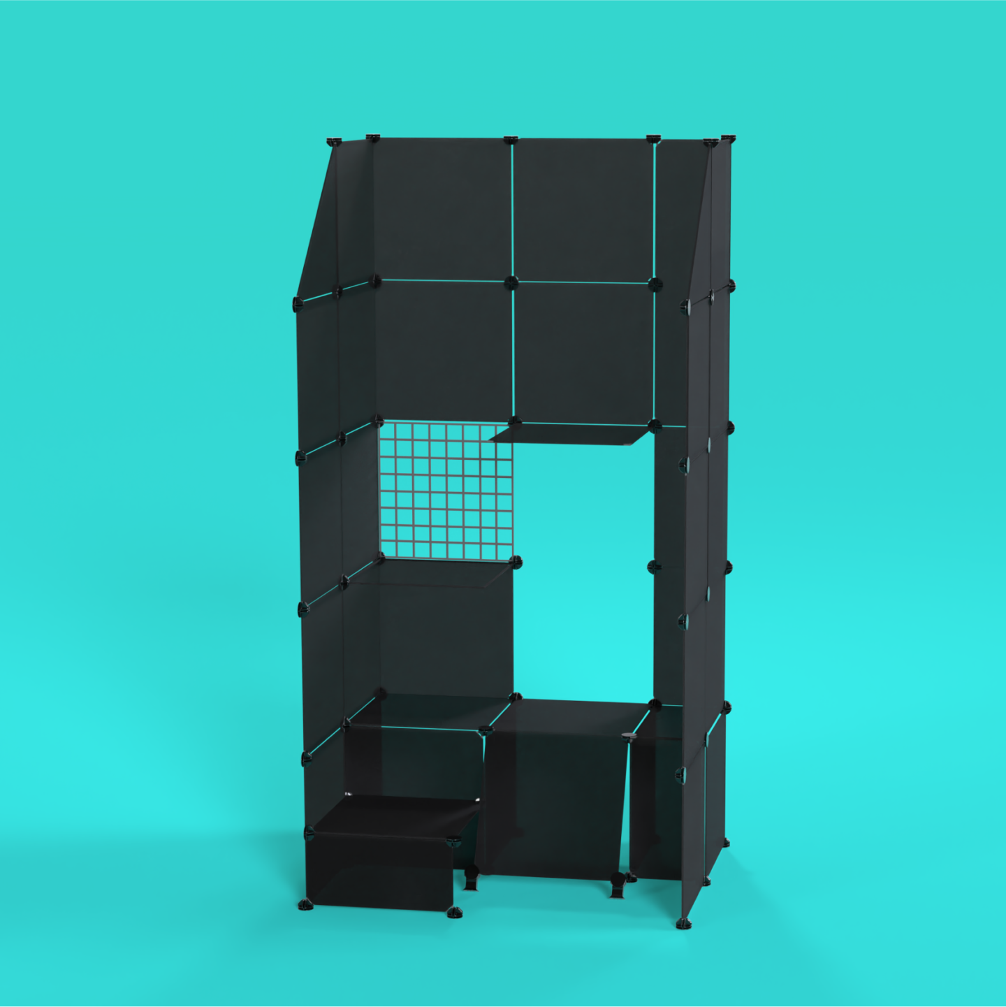 BOOF Gallery (Half) - Frosted Fully Black