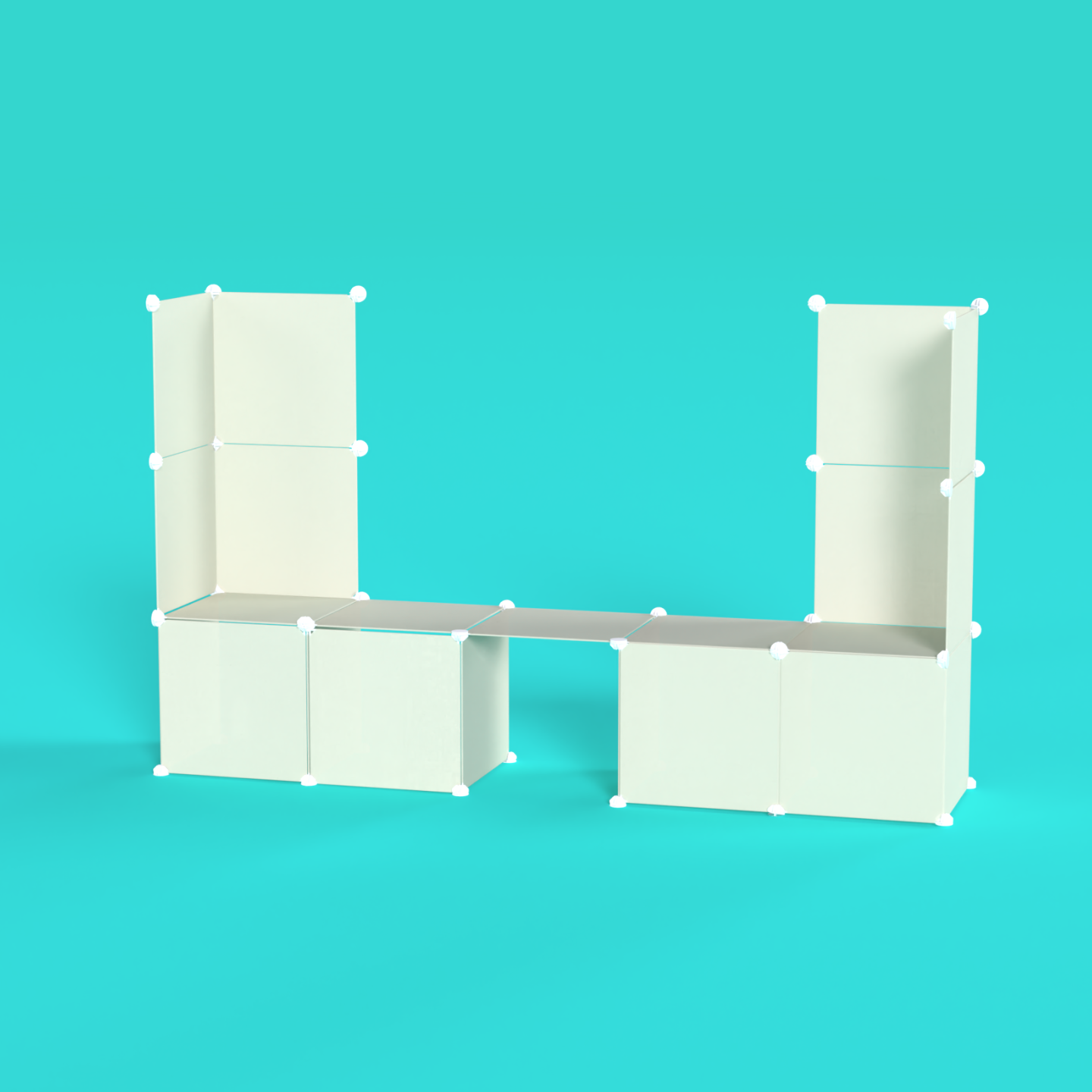 BOOF Counter - Frosted Ivory White