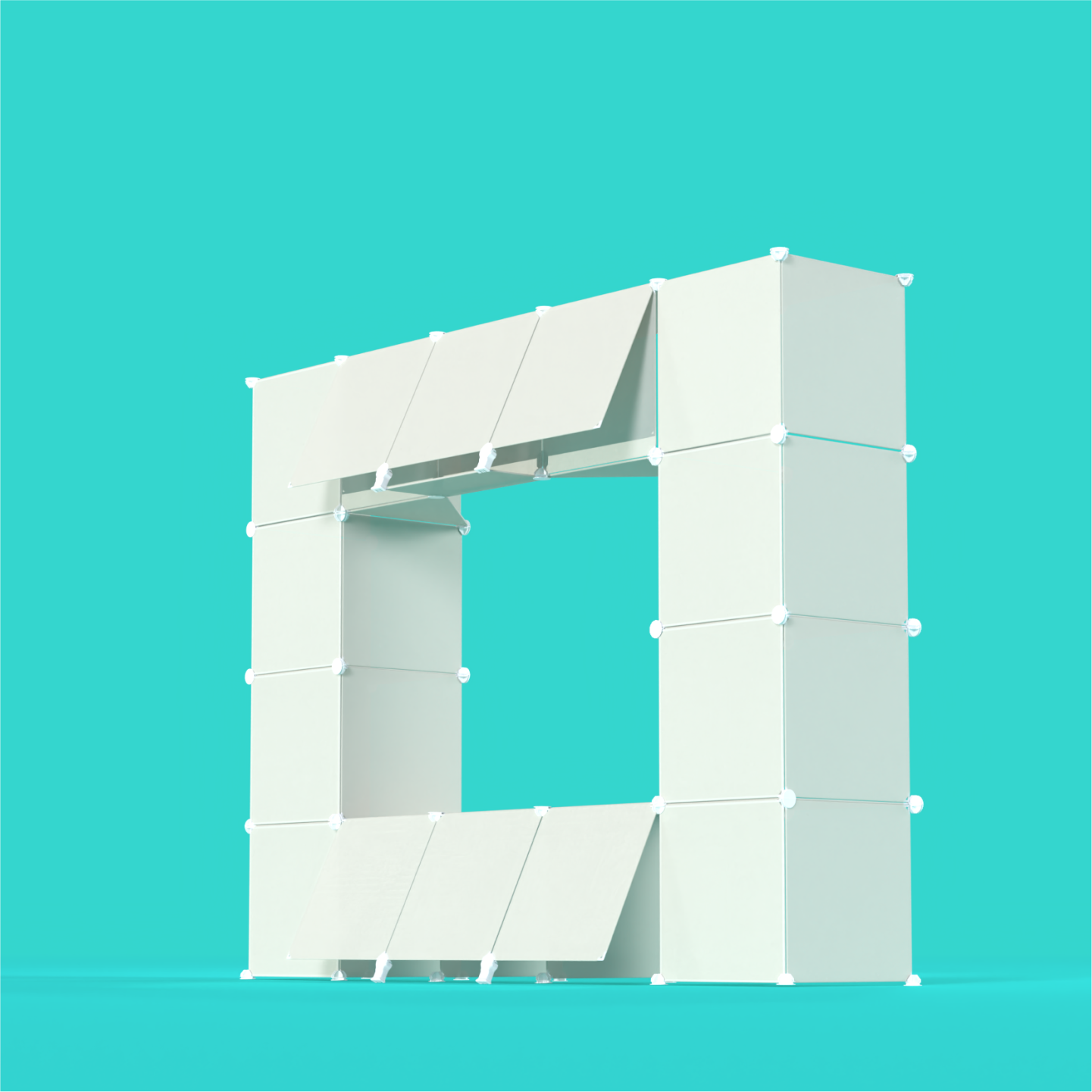 BOOF Roof - Frosted Ivory White