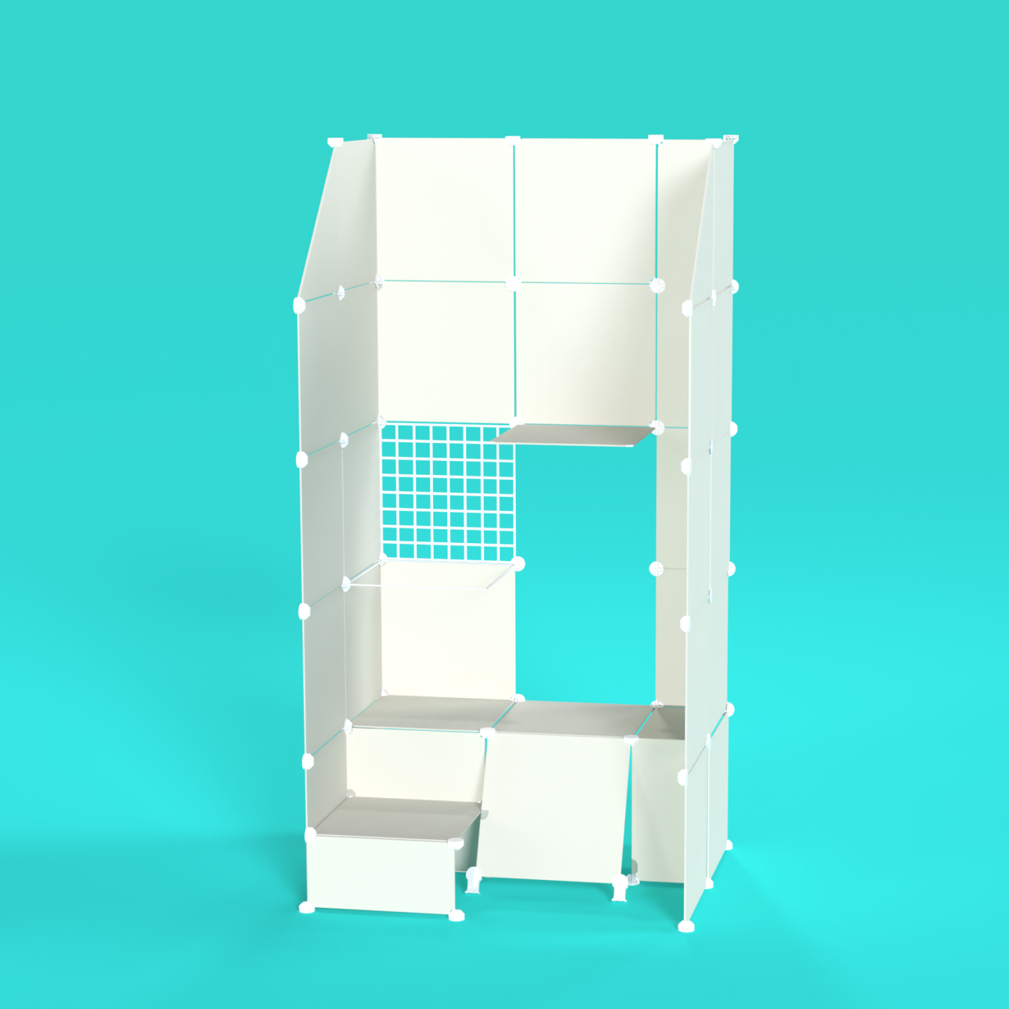 BOOF Gallery (Half) - Frosted Ivory White