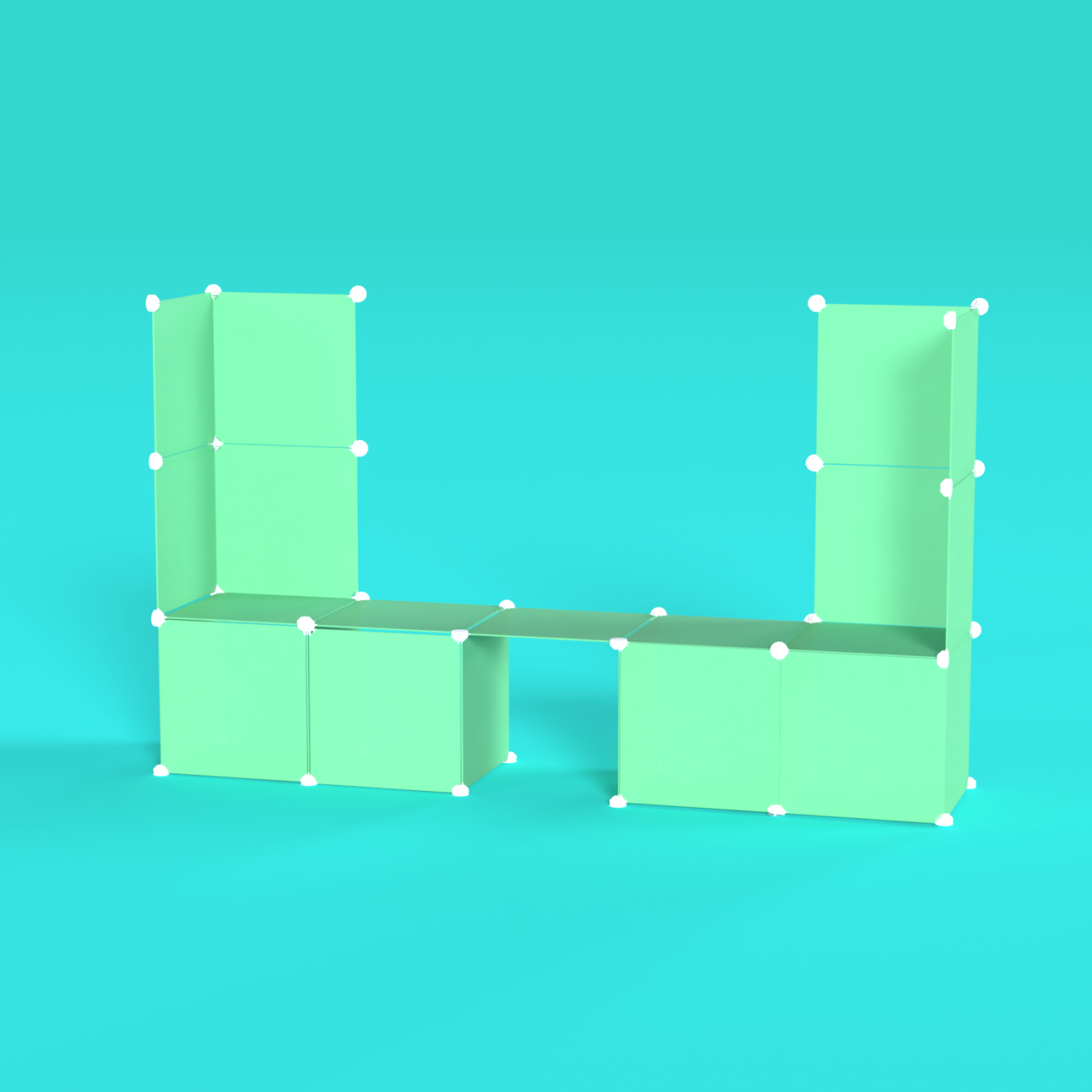 BOOF Counter - Frosted Mint Green