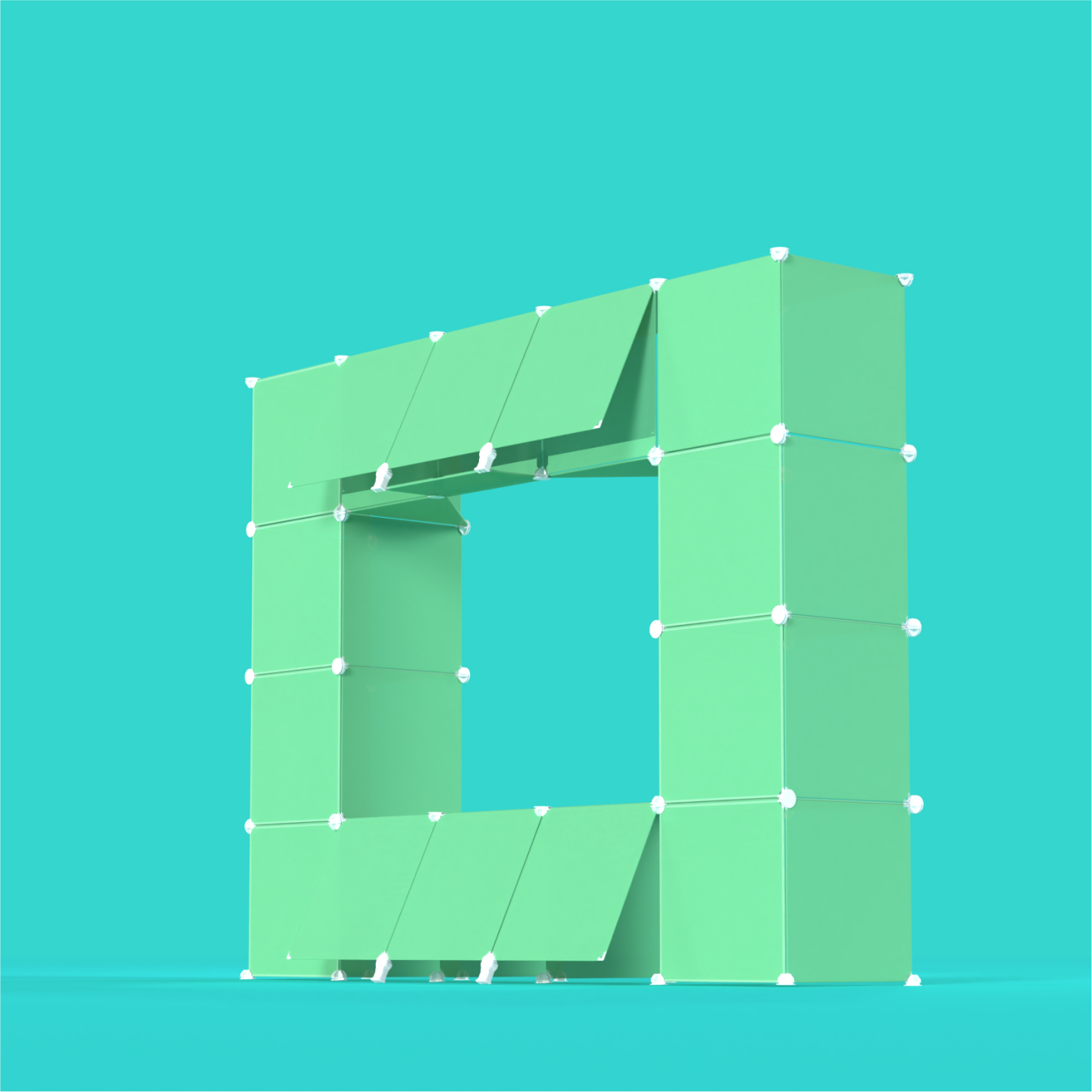 BOOF Roof - Frosted Mint Green