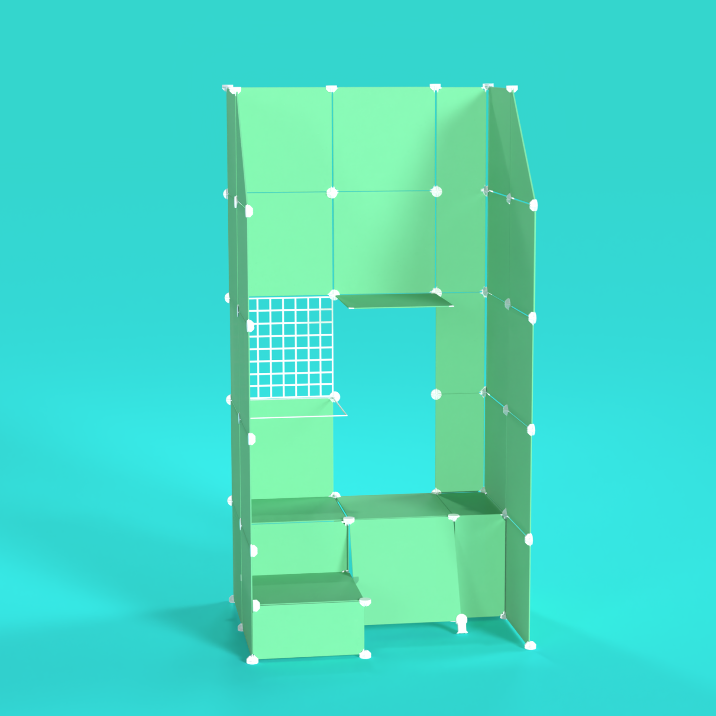 BOOF Gallery (Half) - Frosted Mint Green - Artistbooths