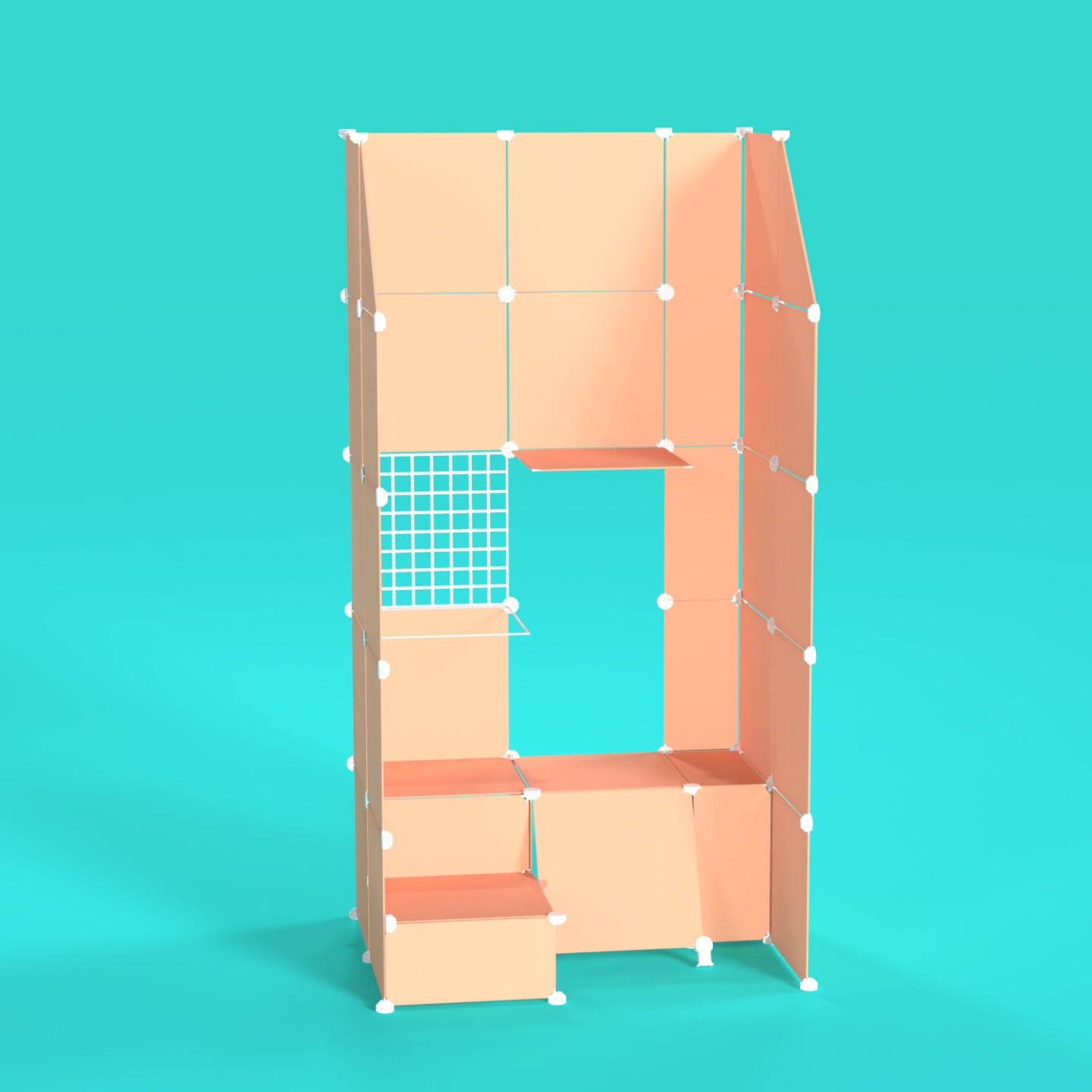 BOOF Gallery (Half) - Frosted Peachy Orange - Artistbooths