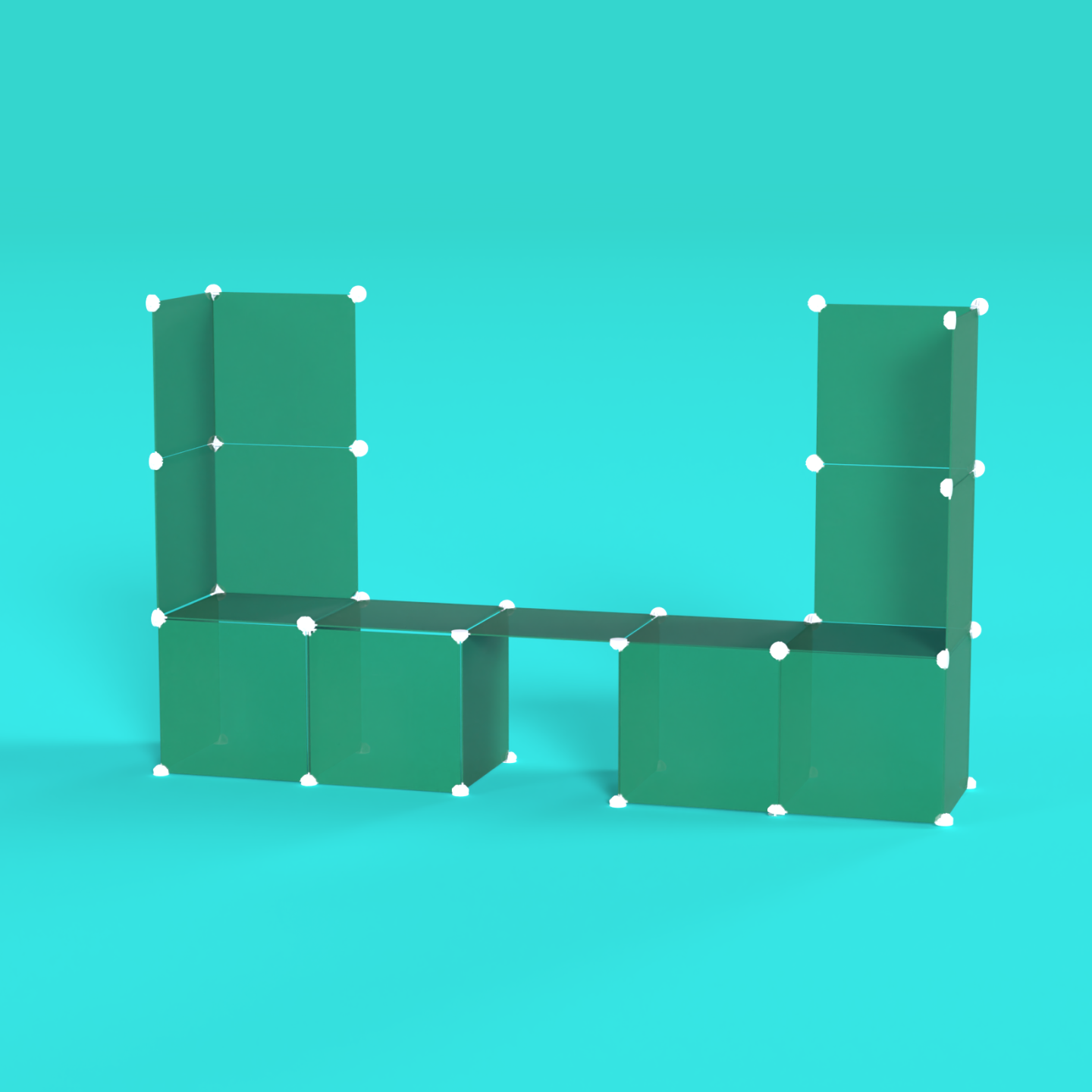 BOOF Counter - Frosted Pine Green