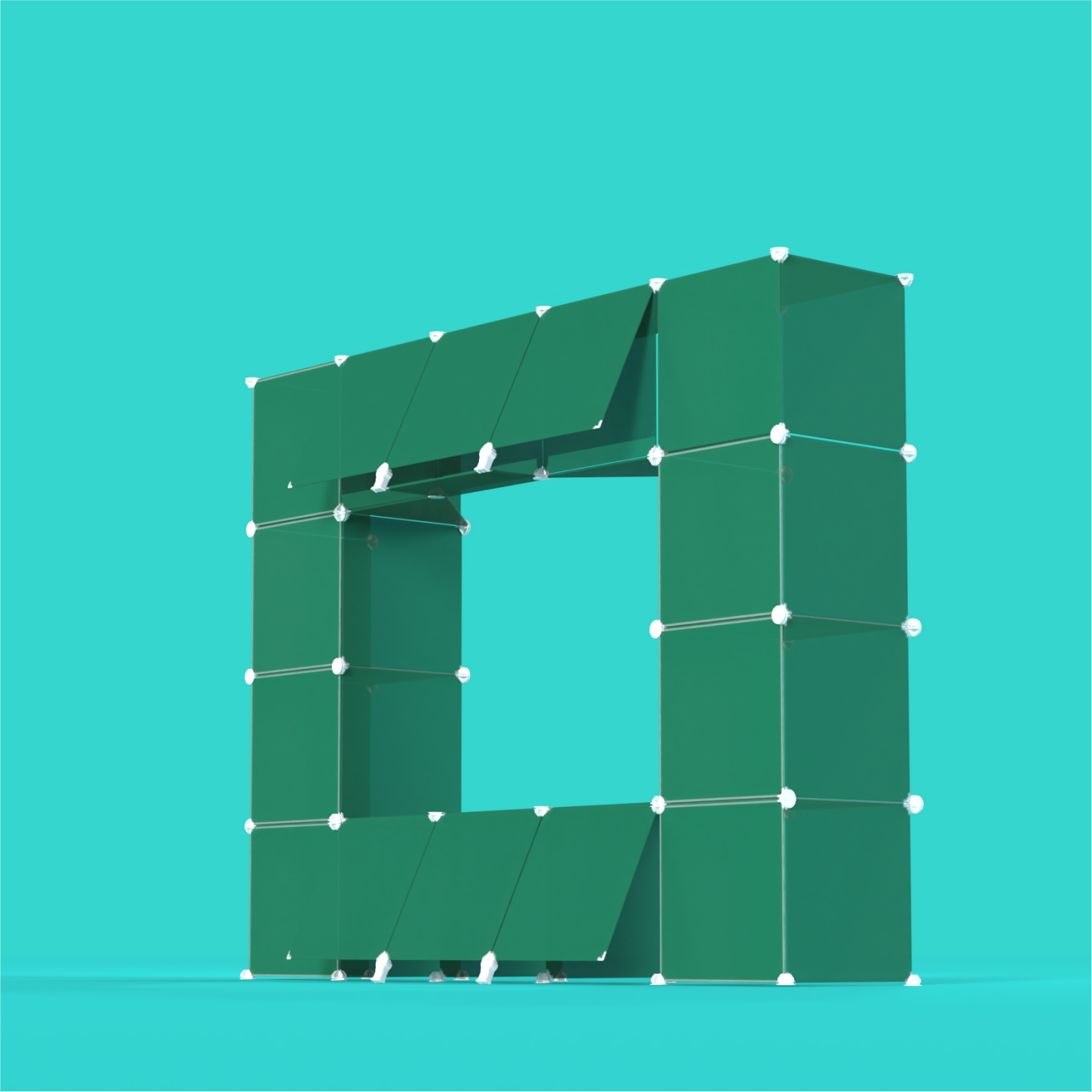 BOOF Roof - Frosted Pine Green