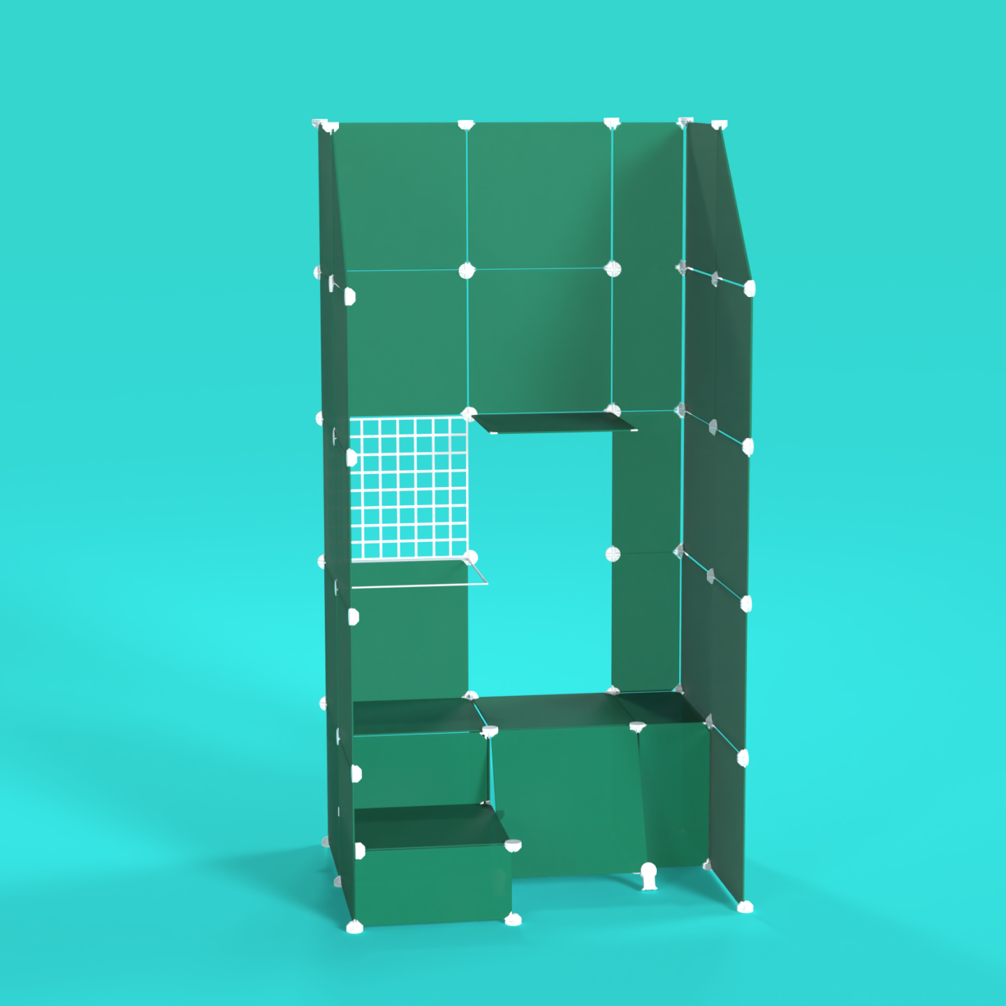 BOOF Gallery (Half) - Frosted Pine Green - Artistbooths