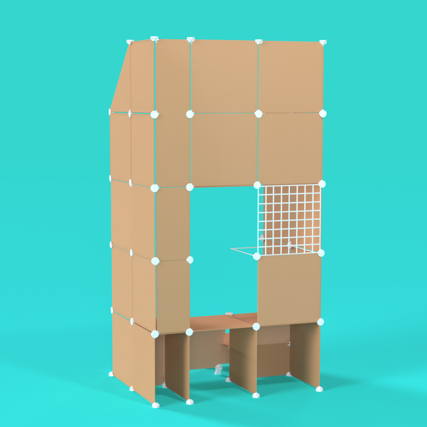 BOOF Gallery (Half) - Frosted Tan Brown - Artistbooths