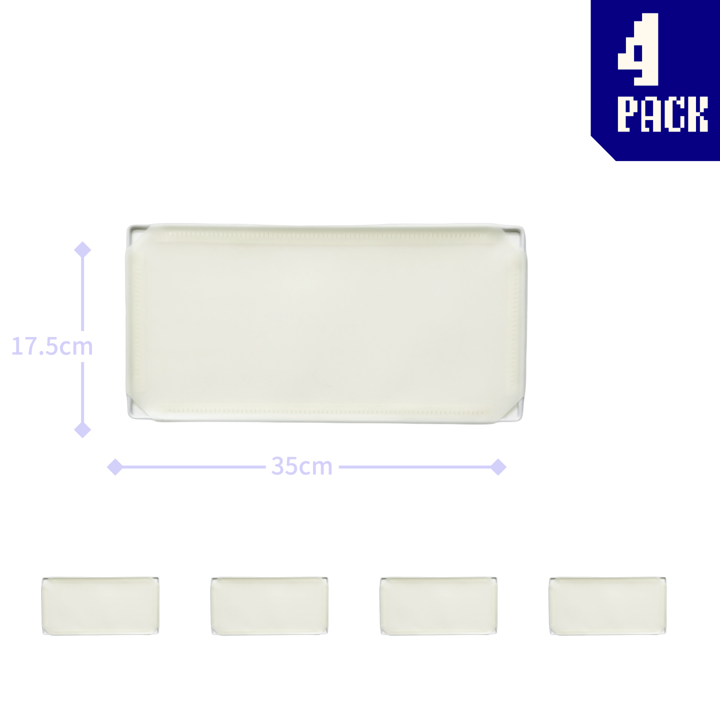 BOOF Half Square - 4-pack
