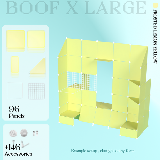 BOOF Extra Large - Modular Cube Artist Table Setup Kit