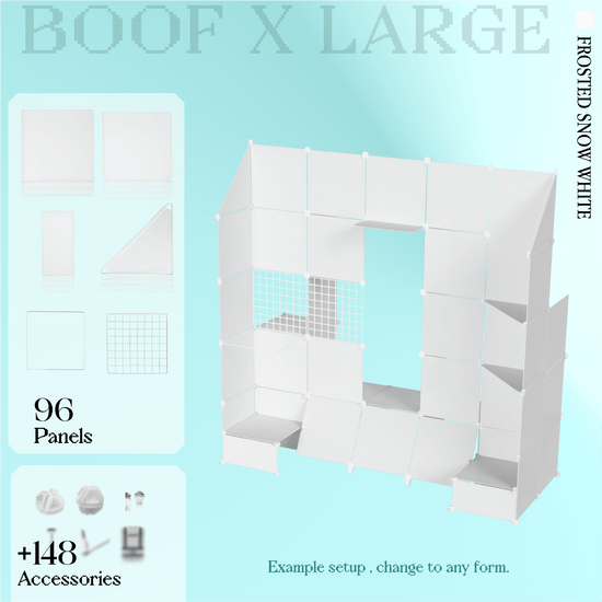 BOOF Extra Large - Modular Cube Artist Table Setup
