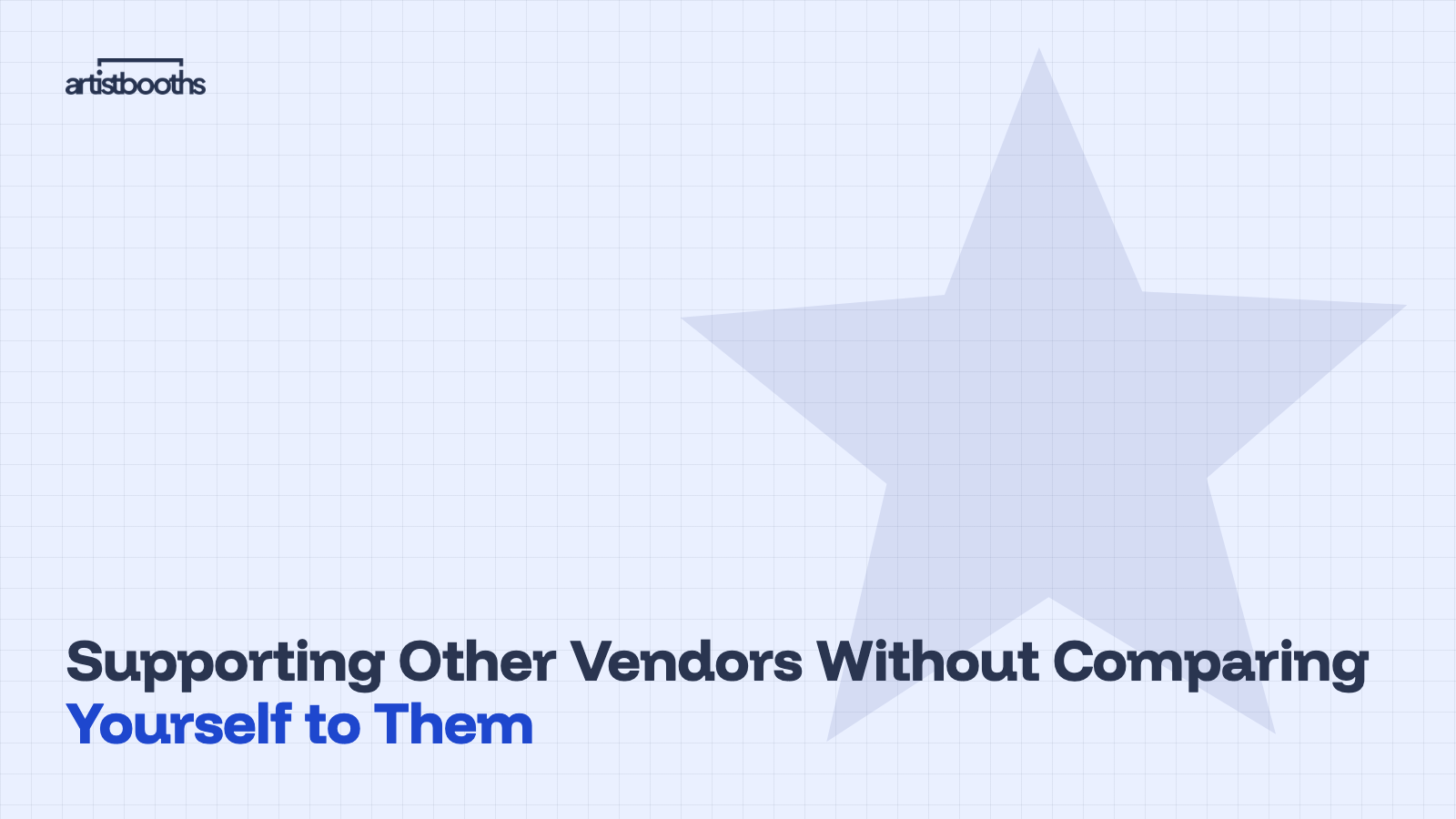 Supporting Other Vendors Without Comparing Yourself to Them