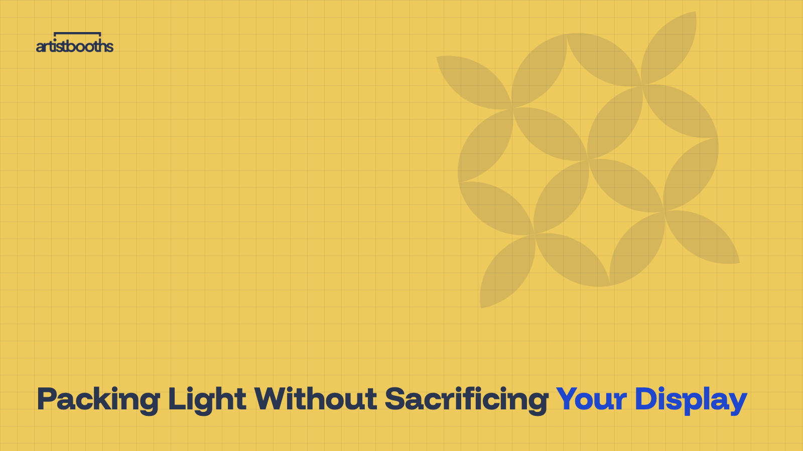 Packing Light Without Sacrificing Your Display