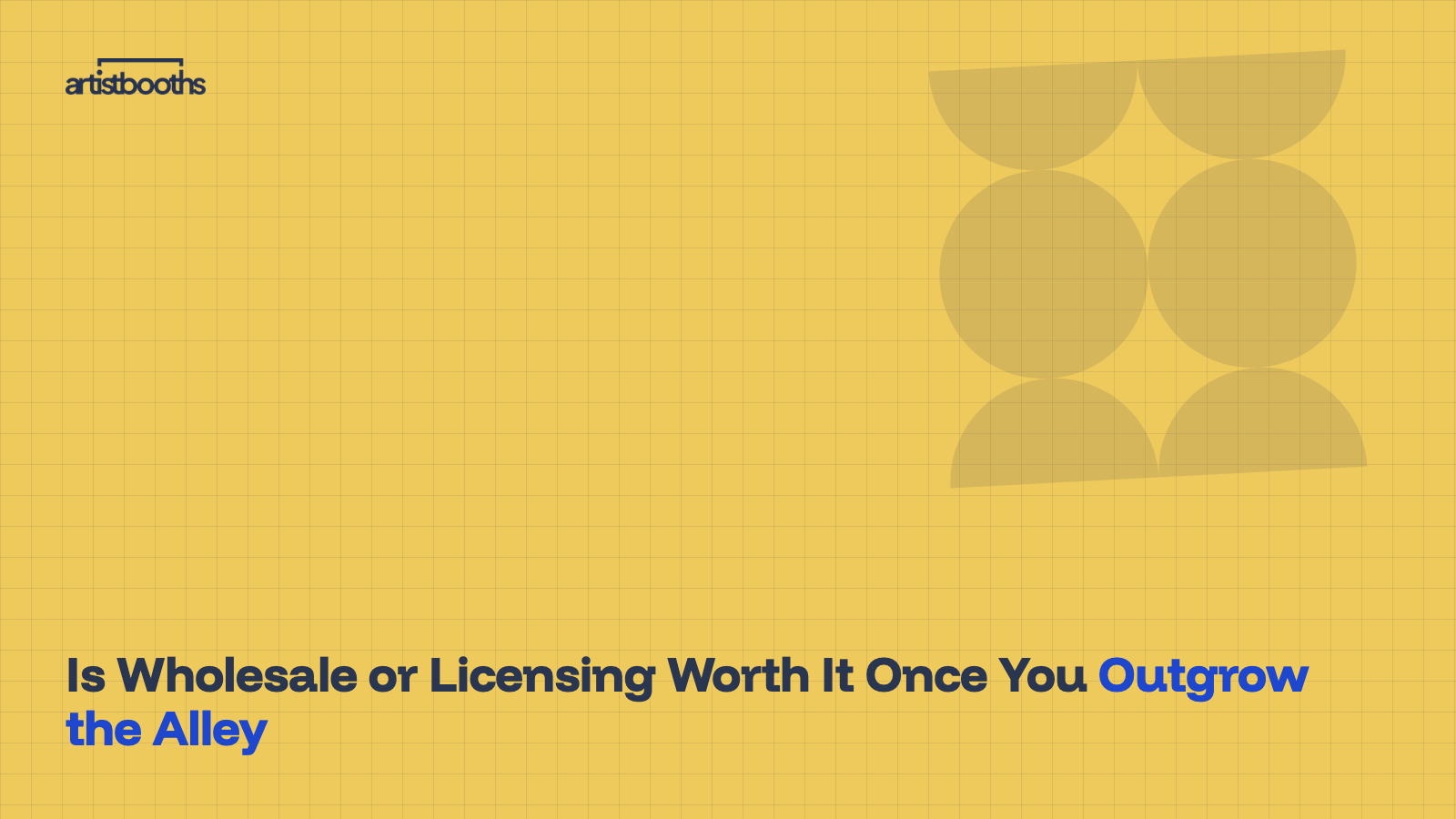 Is Wholesale or Licensing Worth It Once You Outgrow the Alley