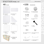 Frosted Ivory White, Shapeshift Lite kit contents