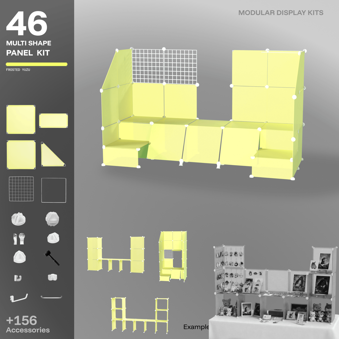 Shapeshift Base 46 Frosted Lemon Yellow (PMS 7401 C)