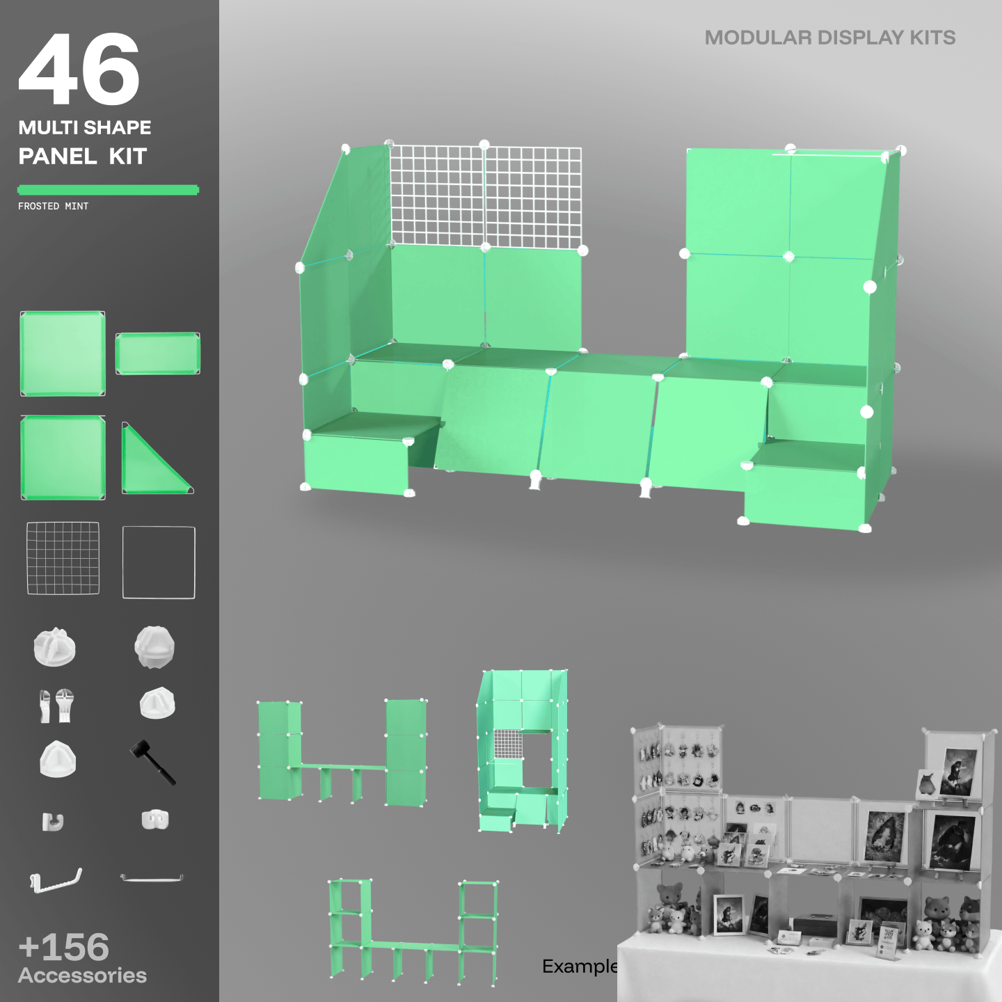 Shapeshift Base 46 Frosted Mint Green (PMS 353 C)