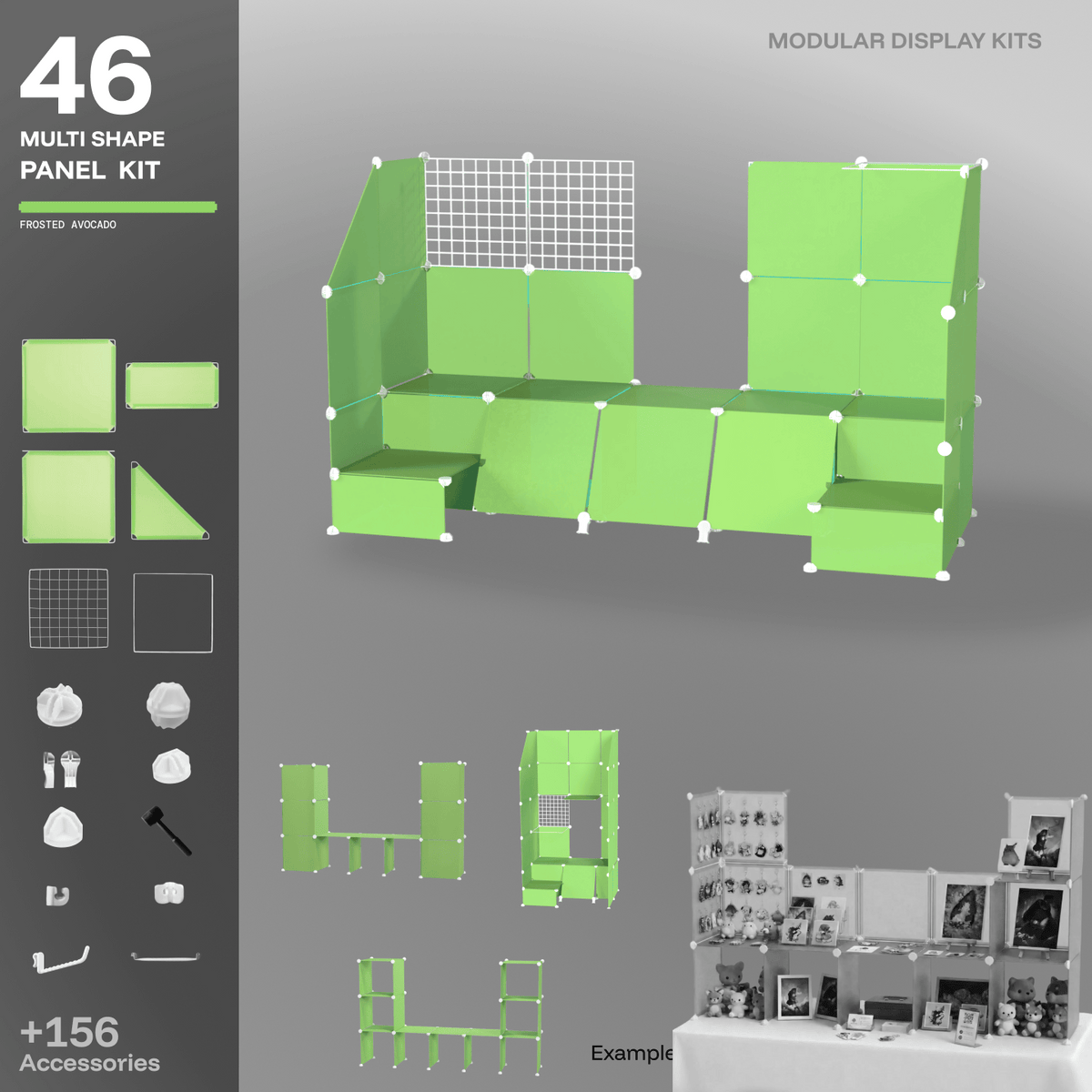Shapeshift Base 46 Frosted Avocado Green (PMS 359C)