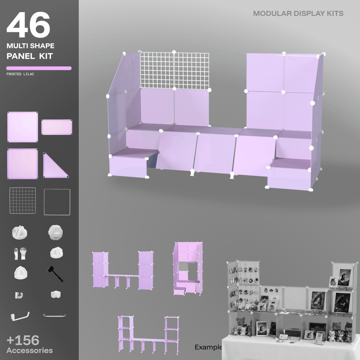 Shapeshift Base 46 Frosted Lilac Purple (PMS 263 C)