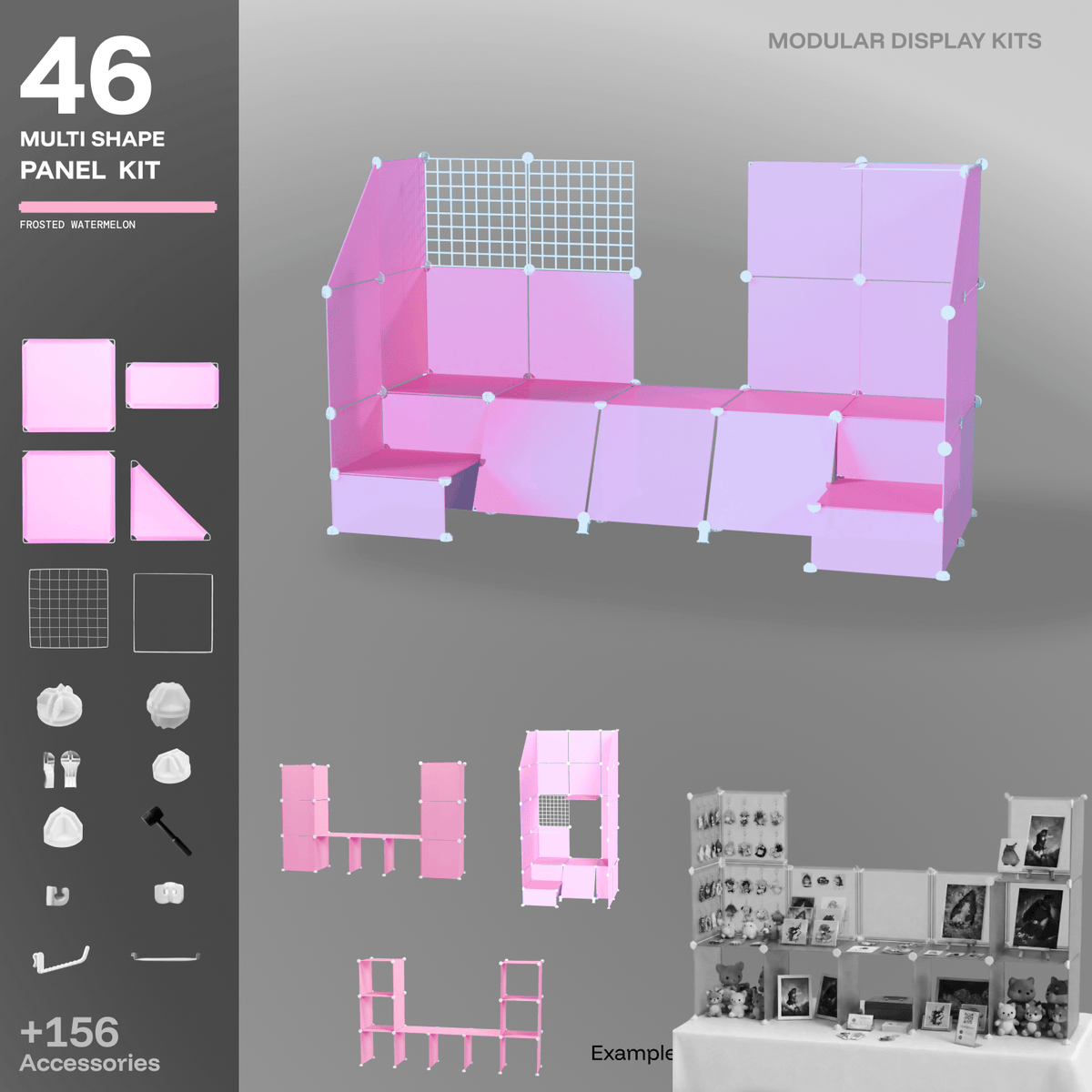 Shapeshift Base 46 Frosted Watermelon Pink (PMS 210 C)