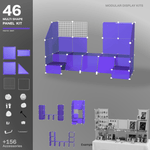 Frosted Grape Purple, Shapeshift Lite display kit