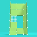 BOOF Gallery (Half) - Frosted Avocado Green - Artistbooths