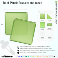 BOOF Medium - Modular cube Artist table setup