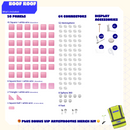 Portable booth solution for small business and creative markets, featuring modular wire grid panels, reusable connectors, and customizable display options for conventions