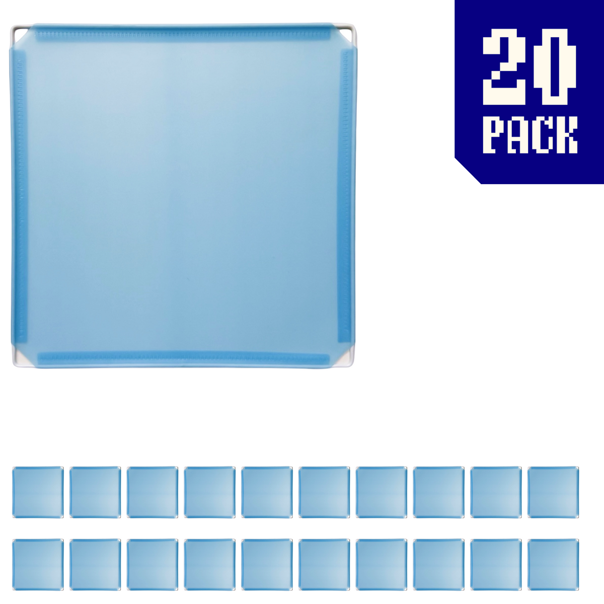 Frosted Blue Sky / 20-pack