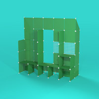 BOOF Gallery - Frosted Emerald Green - Artistbooths