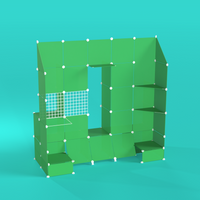 BOOF Gallery - Frosted Emerald Green - Artistbooths
