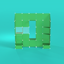 BOOF Gallery - Frosted Emerald Green - Artistbooths