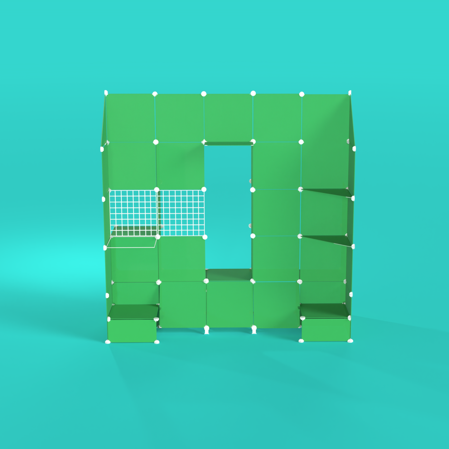 BOOF Gallery - Frosted Emerald Green - Artistbooths