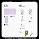 BOOF Small  - Modular cube Artist table setup