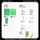BOOF Small  - Modular cube Artist table setup