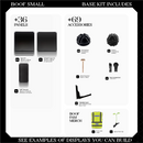 BOOF Small  - Modular cube Artist table setup