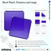 BOOF Medium - Modular cube Artist table setup