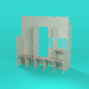 BOOF Gallery - Frosted Ivory White - Artistbooths
