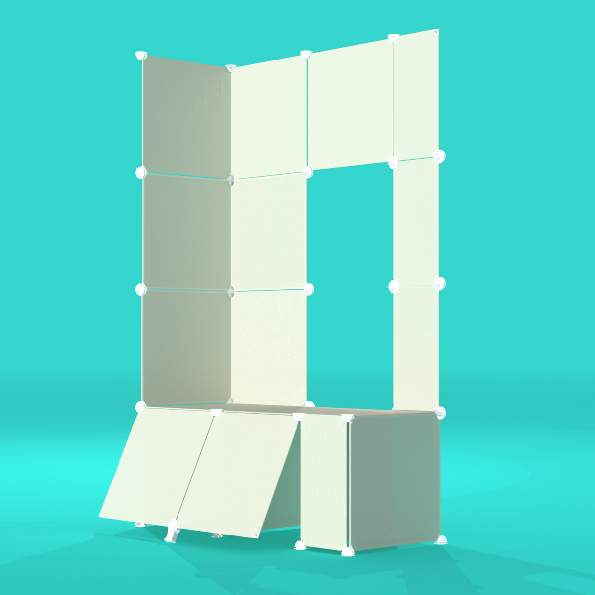 Frosted Ivory White
