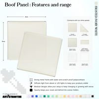 BOOF Medium - Modular cube Artist table setup