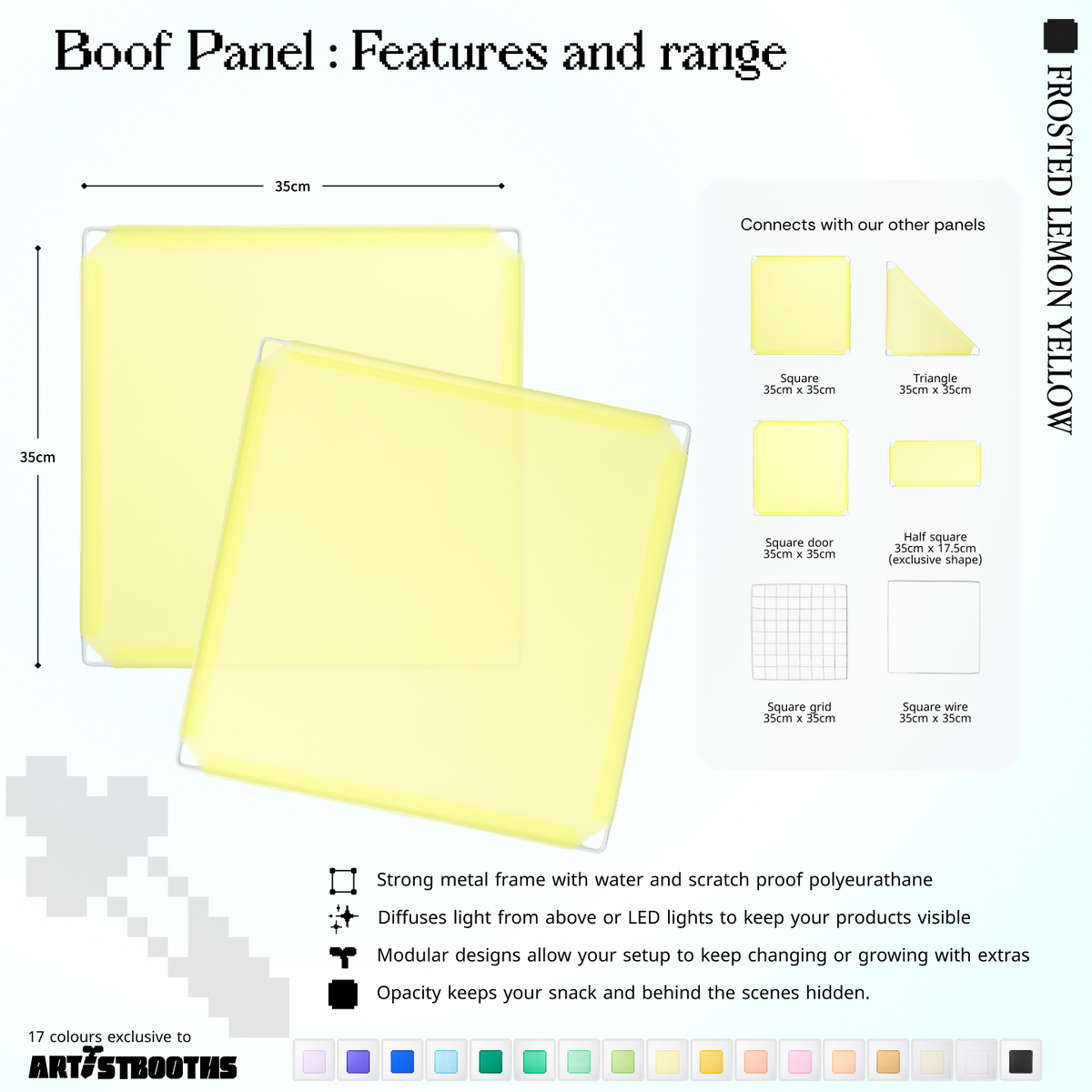 Frosted Lemon Yellow (PMS 7401 C)