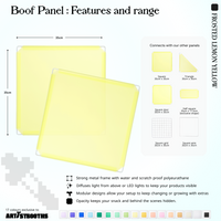 BOOF Medium - Modular cube Artist table setup
